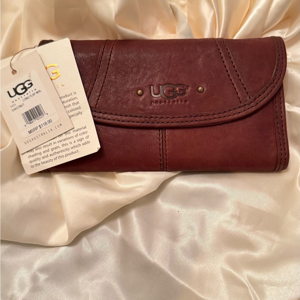 UGG Rich Brown Leather Wallet